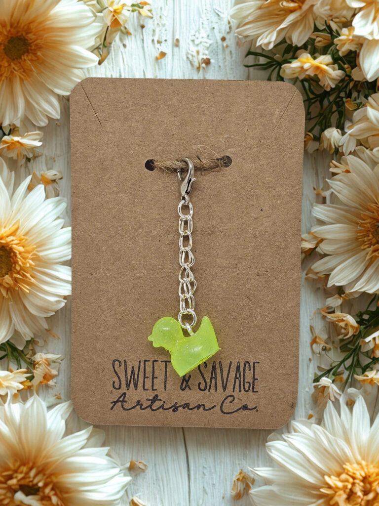 Glow-in-the-Dark Duck Charm